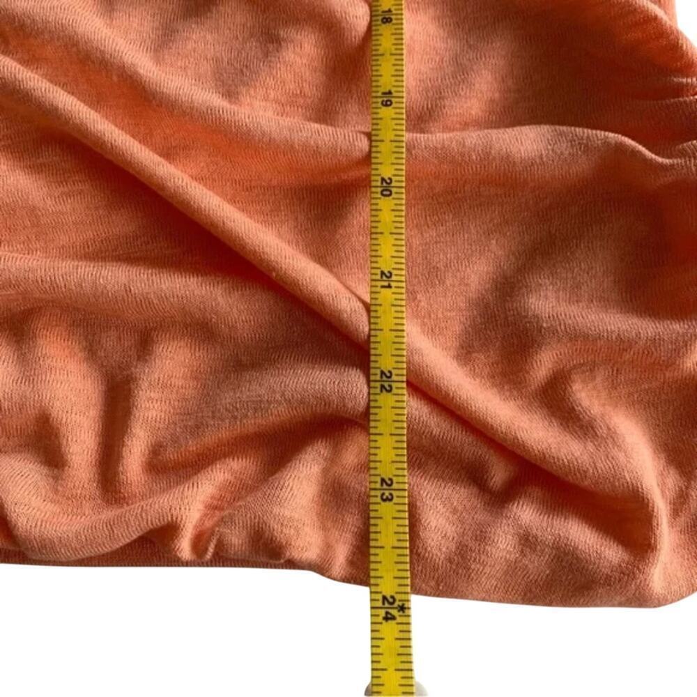 Athleta Women's Breezy Wrap Sleeveless Tank Camisole Top Orange Peach Size M - Picture 12 of 13